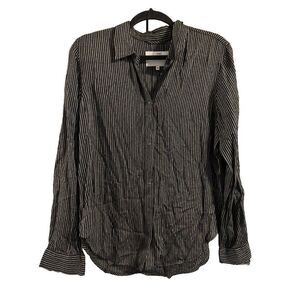 Pistola Gold Metallic Stripe Top Snap Closure Medium